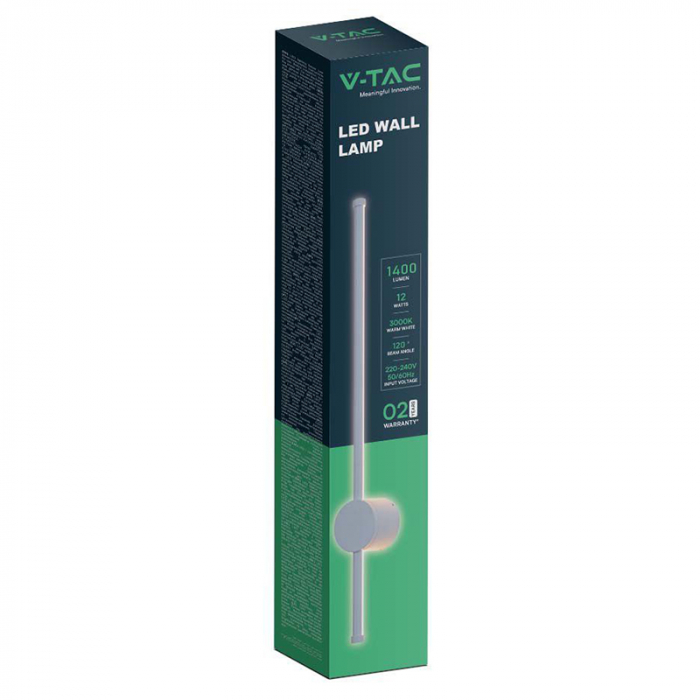 Corp iluminat led, 12w, 4000k, ip65, alb, V-TAC 6833 [3]