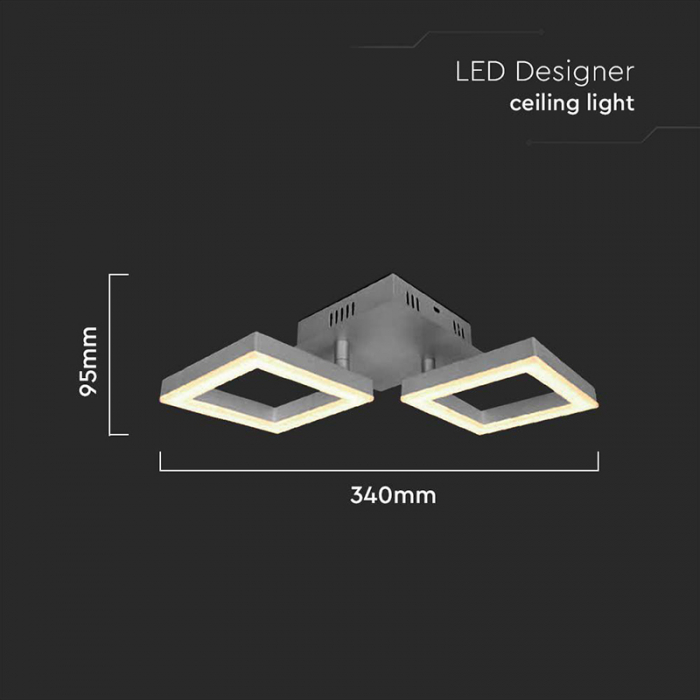 Corp iluminat led, 14w, 3000k, alb cald, V-TAC 7006 [3]