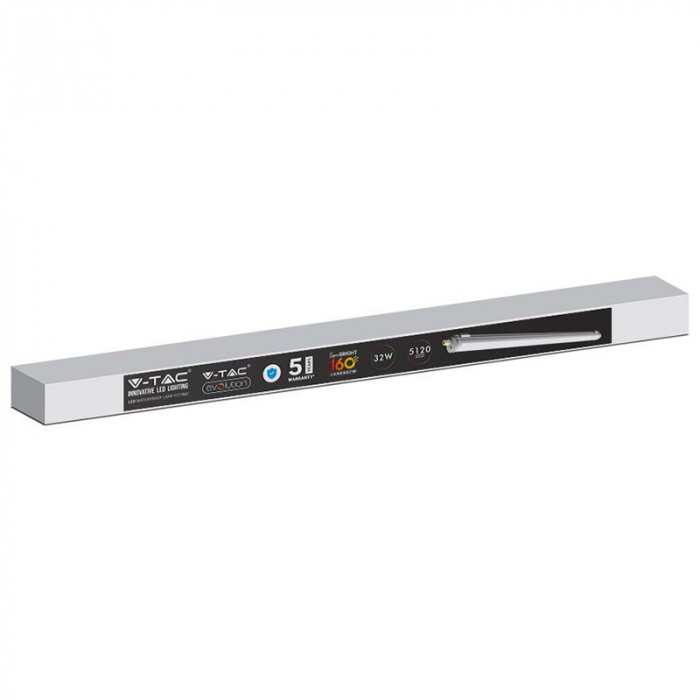 Corp iluminat LED, 150cm, 48W, 160LM/W, 4000K, IP65, cip Samsung, V-TAC, SKU-216483 [10]