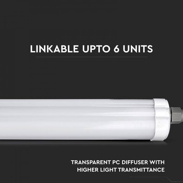 Corp iluminat LED, 150cm, 48W, 4000K, alb neutru, IP65, V-TAC, 216287 [12]
