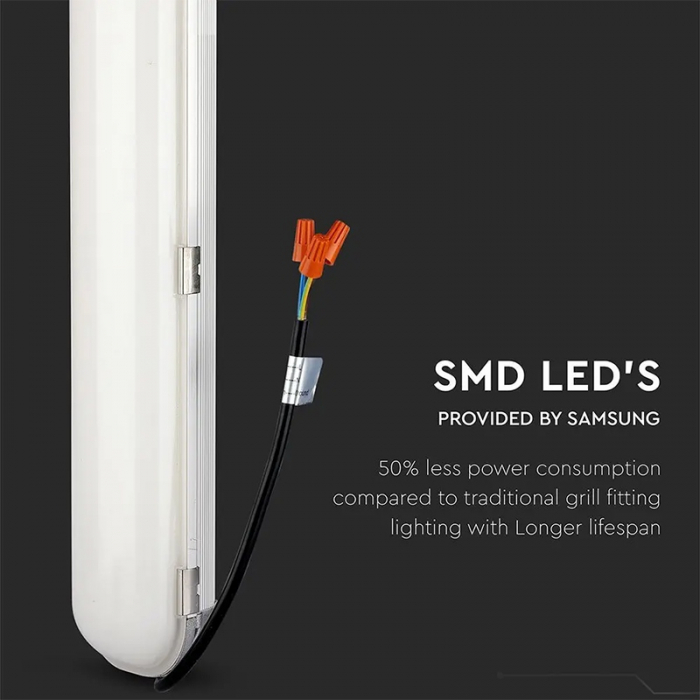 Corp iluminat led, 150cm, 70w, ip65, 6500k, alb rece, cip samsung, V-TAC 21677 [3]