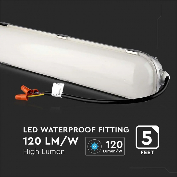Corp iluminat led, 150cm, 70w, ip65, 6500k, alb rece, cip samsung, V-TAC 21677 [14]
