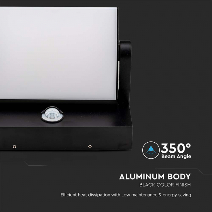 CORP ILUMINAT LED 17W CU SENSOR IP65 - NEGRU [11]