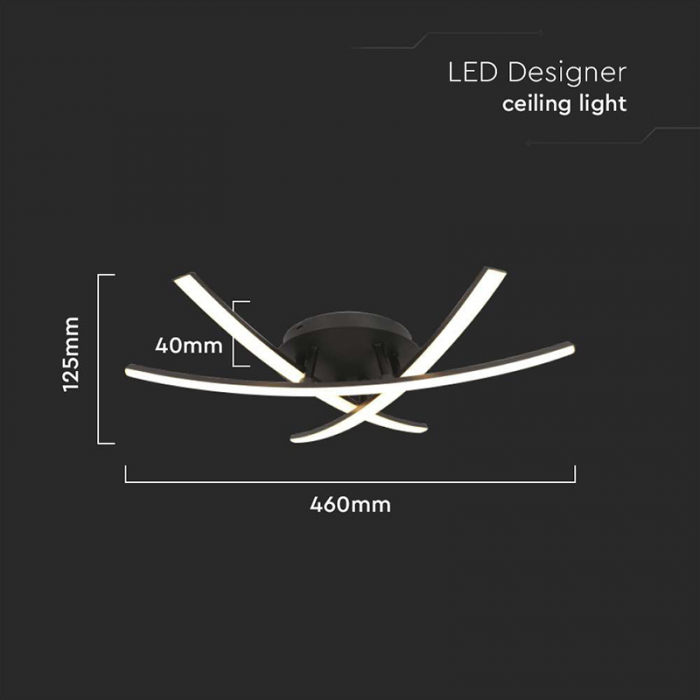 Corp iluminat led, 20w, 3000k, alb cald, V-TAC 7005 [3]