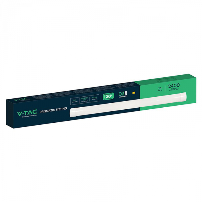 CORP ILUMINAT LED 20W 60CM 120LM/W 4000K ALB NEUTRU [5]