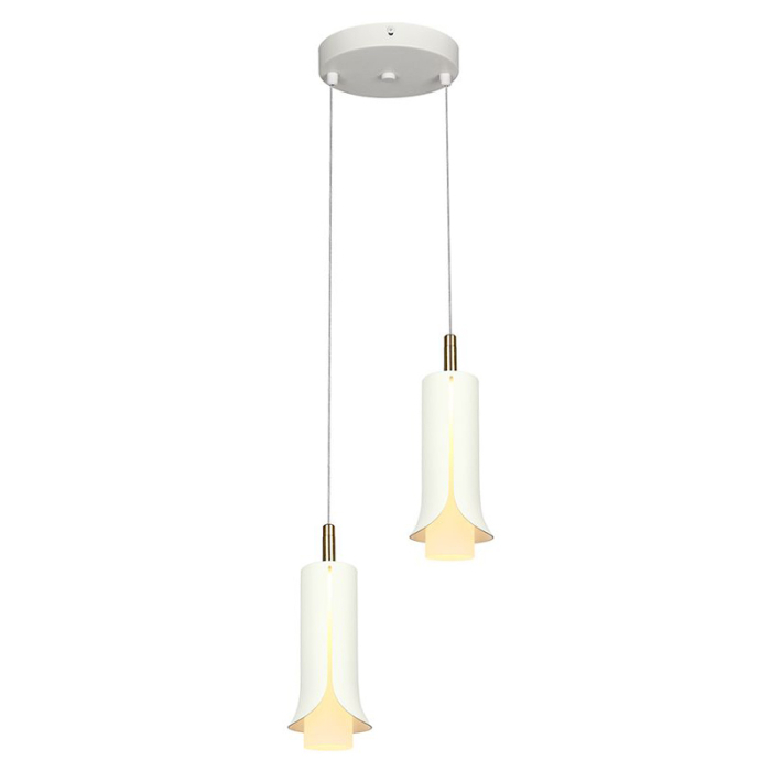 CORP ILUMINAT LED 2X5W 3000K 2000X1770MM - ALB [2]