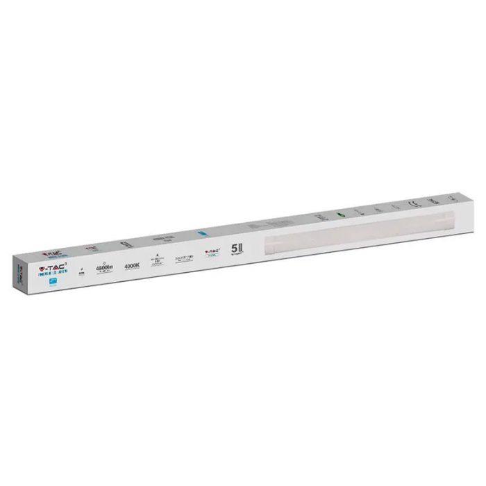 Corp iluminat LED, 40W, 120cm, 4000K, alb neutru, cip Samsung, V-TAC, SKU-20351 [4]