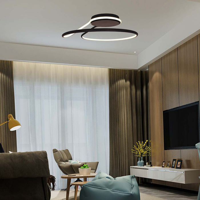 Corp iluminat led, 54w, 3in1, negru, V-TAC 6923 [7]