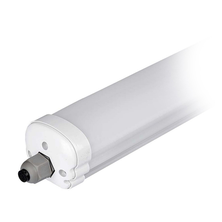 Corp iluminat LED, 60cm, 18W, 4000K, alb neutru, IP65, V-TAC, SKU-216283 [1]