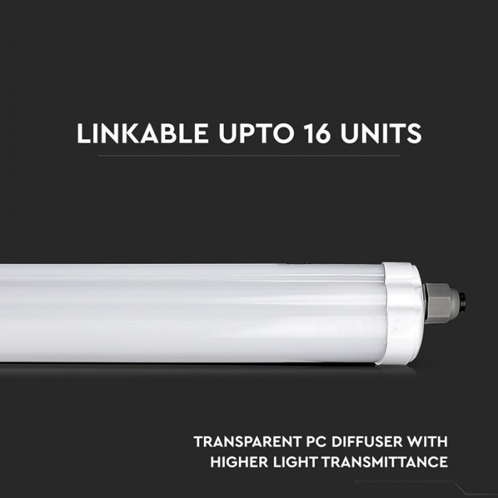 Corp iluminat LED, 60cm, 18W, 4000K, alb neutru, IP65, V-TAC, SKU-216283 [12]