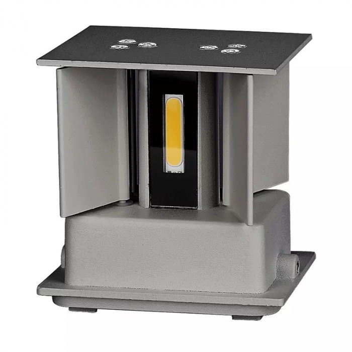 CORP ILUMINAT LED 6W IP65 3000K ALB CALD [6]