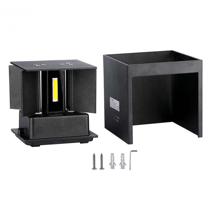 CORP ILUMINAT LED 6W IP65 3000K ALB CALD [8]
