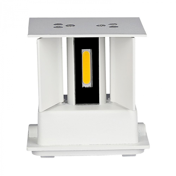 CORP ILUMINAT LED 6W IP65 3000K ALB CALD [8]