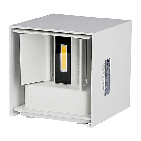 CORP ILUMINAT LED 6W IP65 3000K ALB CALD [1]