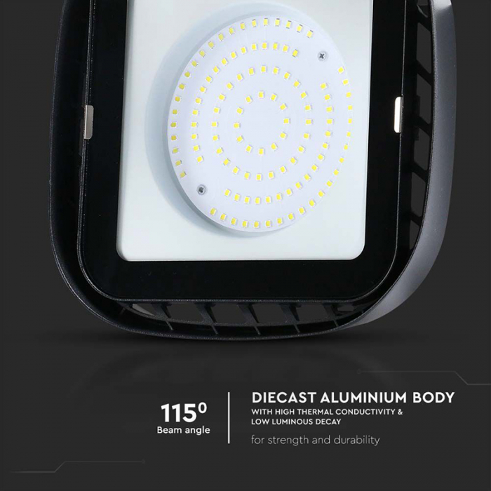 Corp iluminat LED Highbay, 100W, 4000K, alb neutru, V-TAC, SKU-10035 [5]