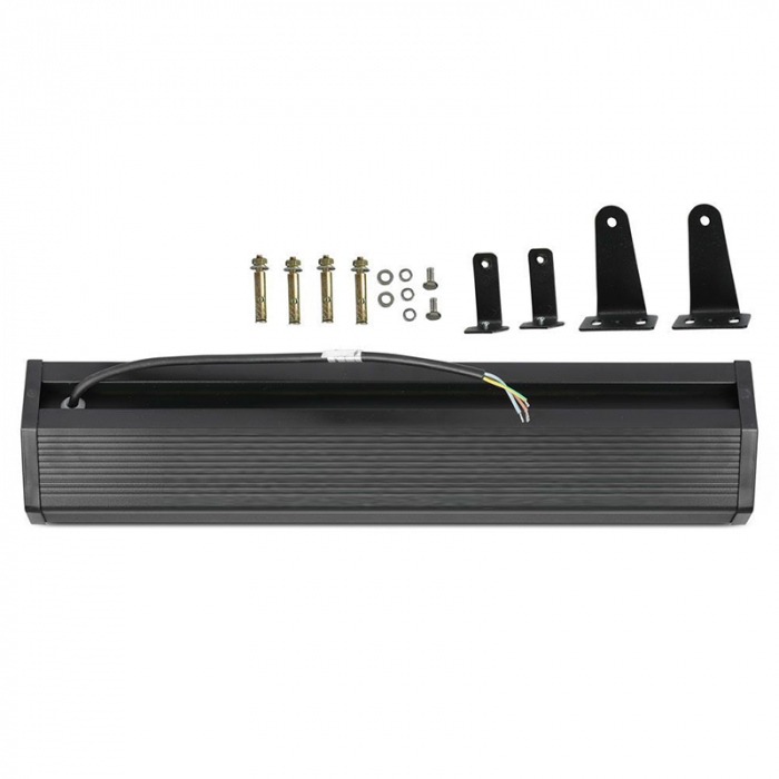 Corp iluminat led iluminat industrial, 100w, 120lm/w, 6500k, negru, V-TAC 21892 [9]