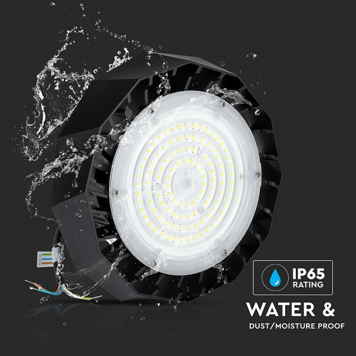 Corp iluminat led industrial 100w 120lm/w 4000k cip samsung - negru V-tac [14]