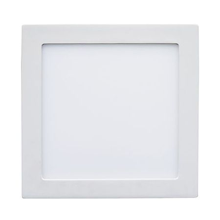 CORP ILUMINAT LED PATRAT INCORPORABIL 18W 3000K ALB CALD [1]