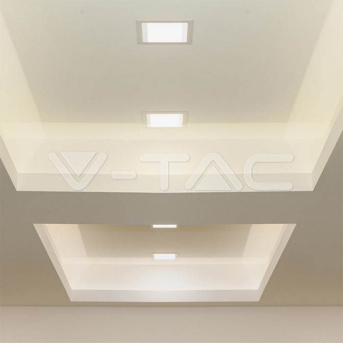 Corp iluminat LED pătrat incorporabil, 18W, 4500K, V-TAC, SKU-4870 [6]