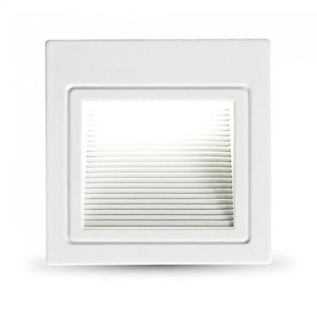 CORP ILUMINAT LED STEPLIGHT MONTAJ SCARA/PERETE 3W 4000K ALB NEUTRU [1]