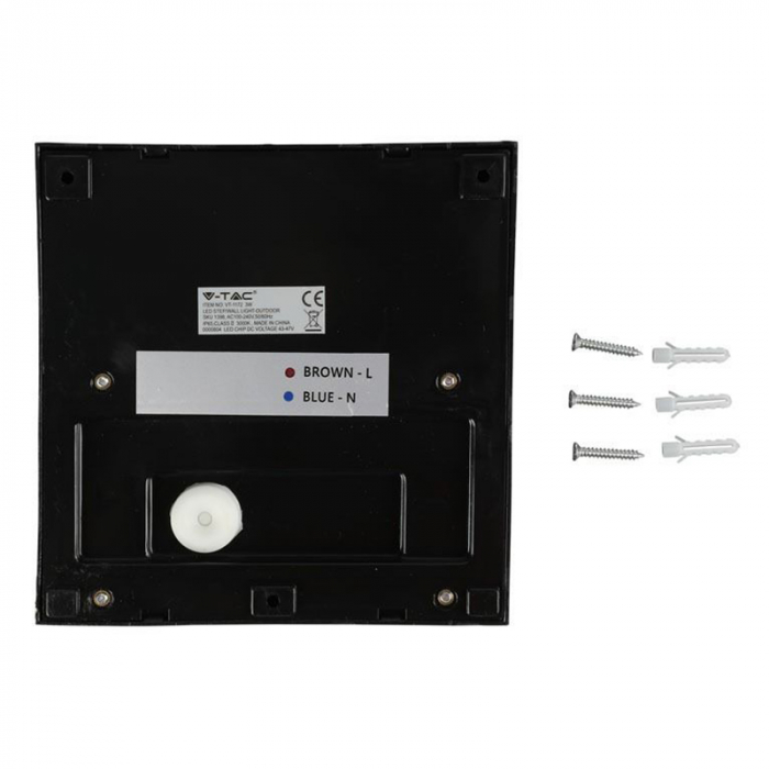 Corp iluminat led steplight montaj scara/perete, 3w, 4000k, negru, V-TAC 1399 [5]