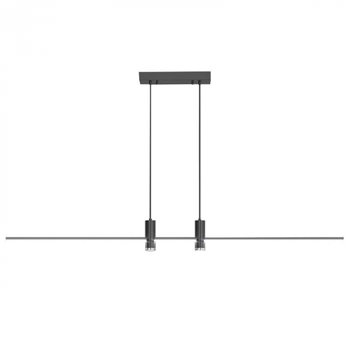 Corp iluminat led suspendat, 19w, 4000k, 80cm x 115cm, negru, V-TAC 10088 [2]