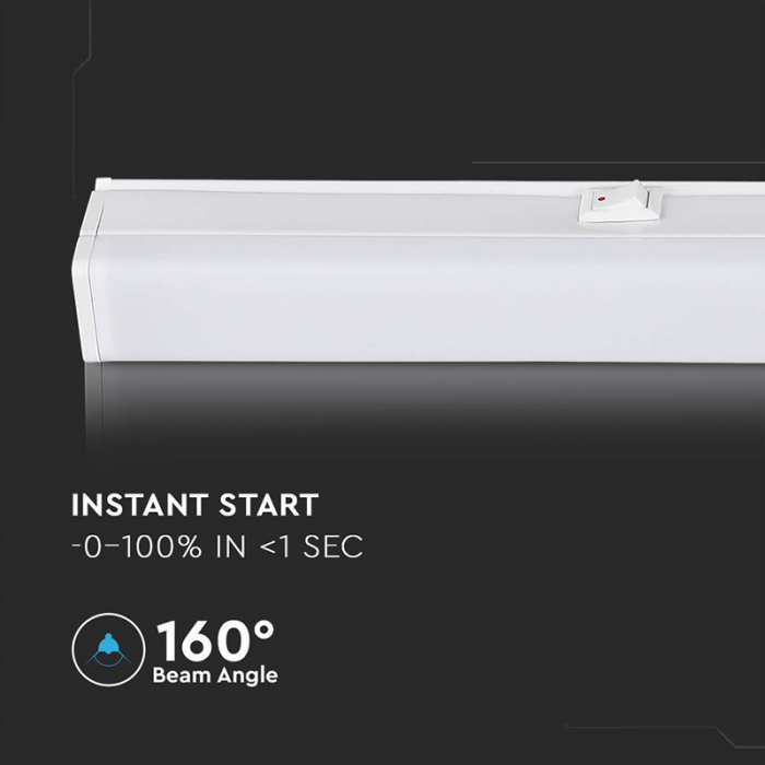 Corp iluminat LED T5, 16W, 120cm, 6400K, alb rece, cip Samsung, V-TAC, SKU-21697 [4]
