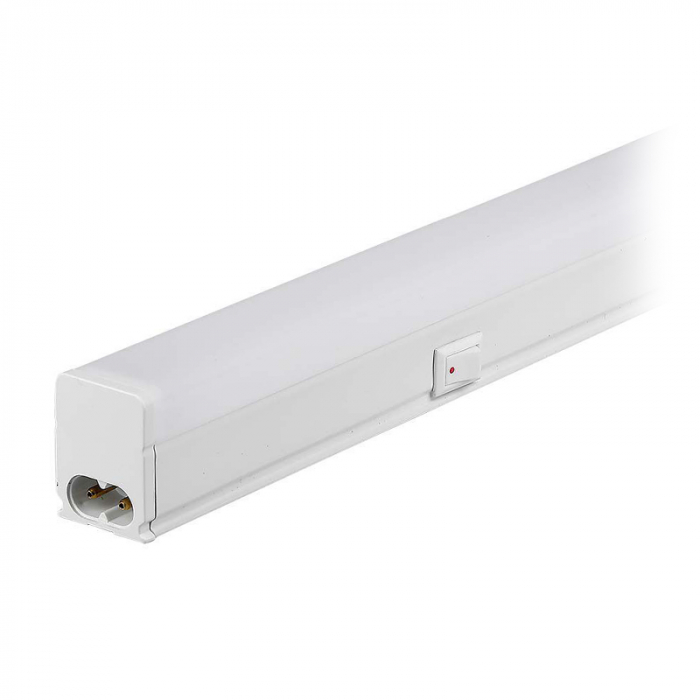 Corp iluminat LED T5, 16W, 120cm, 6400K, alb rece, cip Samsung, V-TAC, SKU-21697 [2]