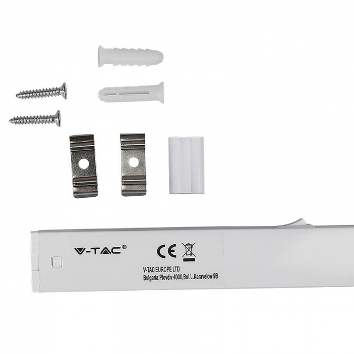 Corp iluminat LED T5, 7W, 60cm, 3000K, alb cald, cip Samsung, V-TAC 21692 [11]