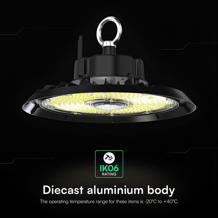 Lampă LED Highbay UFO 100W pentru hale și depozite 4000K [4]