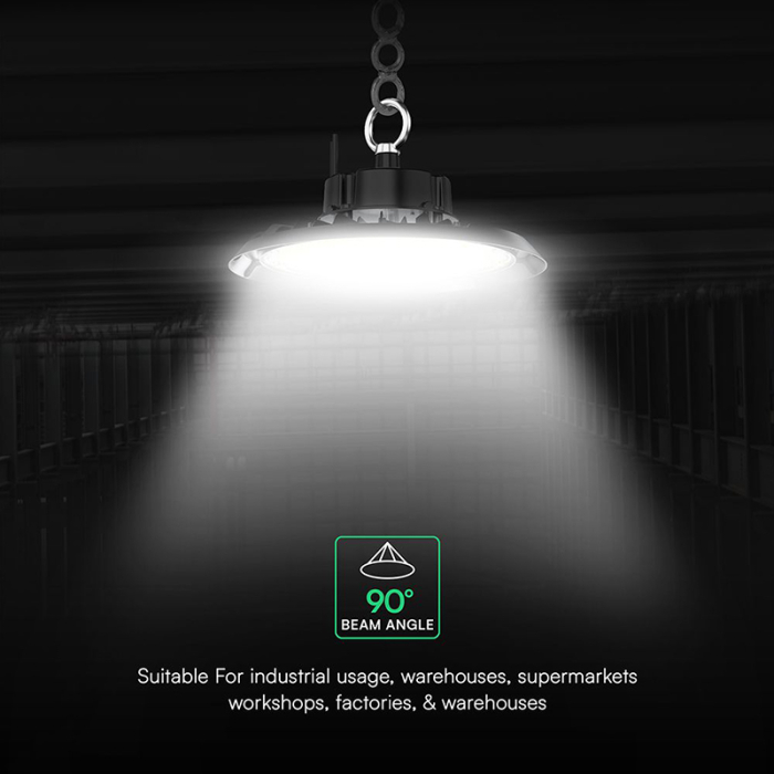 Lampă LED Highbay UFO 100W pentru hale și depozite 4000K [5]