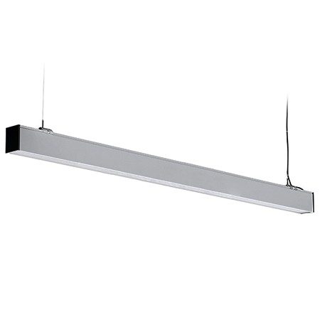 Corp iluminat liniar, 120cm, 40w, 4000k, alb neutru, argintiu, V-TAC 384 [1]