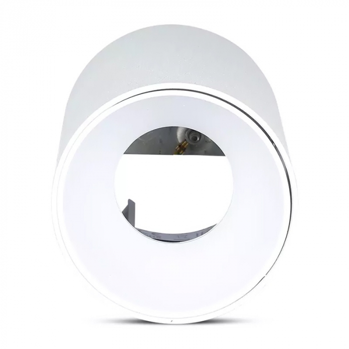 Corp iluminat rotund, cu soclu GU10, alb, V-TAC, SKU-8588 [6]
