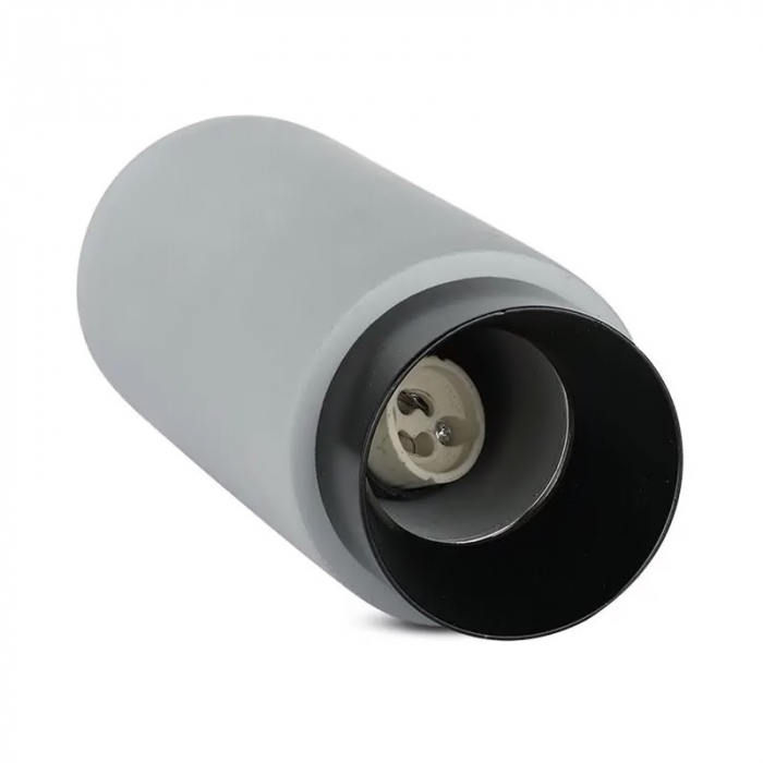 Corp iluminat, soclu GU10, gips/metal, negru/gri, V-TAC 3139 [4]