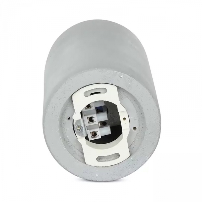 Corp iluminat, soclu GU10, gips/metal, negru/gri, V-TAC 3139 [6]