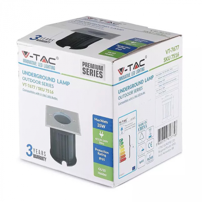 Corp iluminat, soclu GU10, IP65, V-TAC [7]