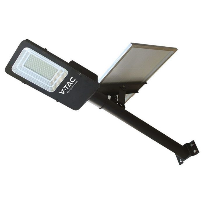 Lampa led  stradala hybrid cu panou solar 50w 6500k V-TAC 23579 incarcare solara/retea [2]