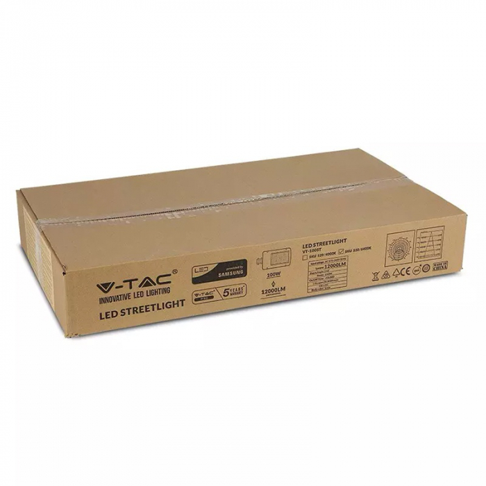 CORP ILUMINAT STRADAL LED 100W 6400K ALB RECE [7]