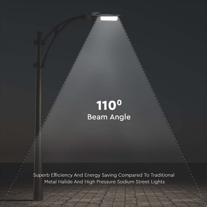 Corp iluminat stradal LED 100W A++ 6400K alb rece CIP Samsung - V-Tac [12]