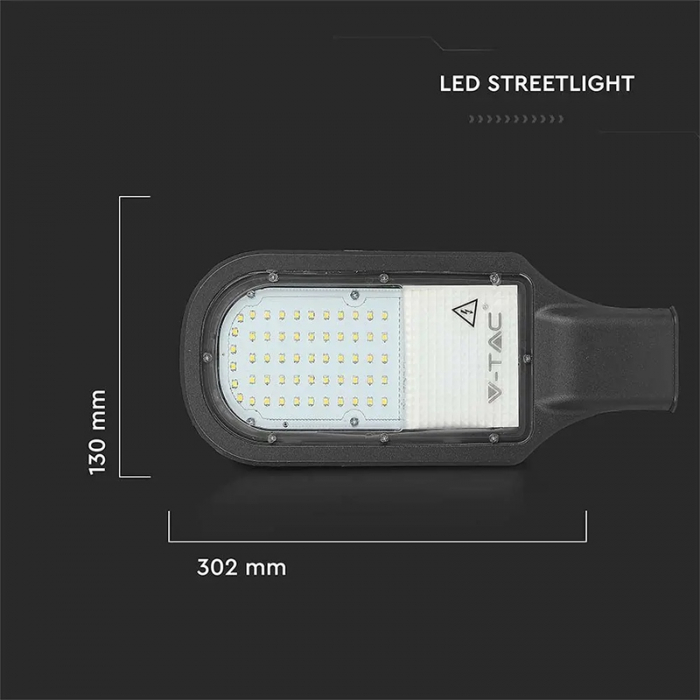 Corp iluminat stradal led, 30w, 4000k, alb neutru, cip samsung, V-TAC 21537 [8]