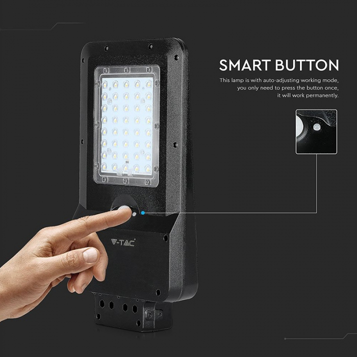 CORP ILUMINAT STRADAL LED SOLAR 15W 4000K ALB NATUR [3]