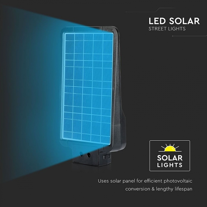 CORP ILUMINAT STRADAL LED SOLAR 15W 4000K ALB NATUR [8]