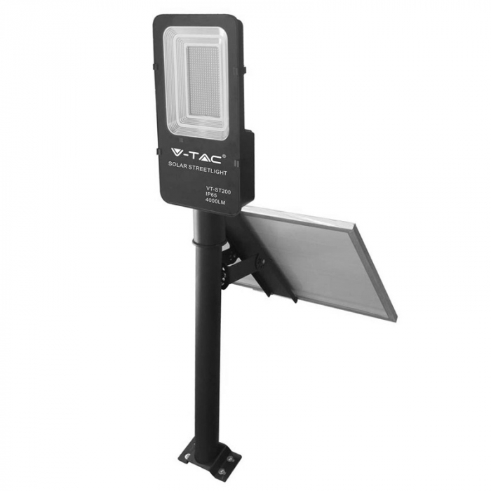Corp iluminat stradal led solar, 50w, ip65, 4000k, alb neutru, V-TAC 5502 [2]