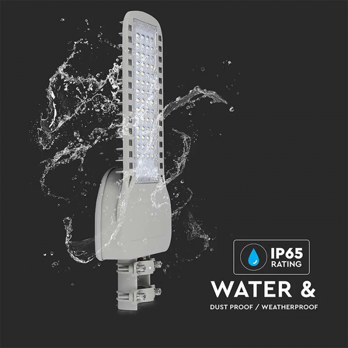 Corp iluminat stradal slim LED, 100W, 135LM/W, 4000K, cip Samsung, V-TAC, SKU-21960 [3]