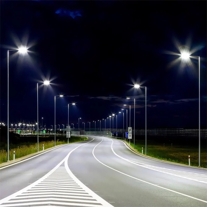 Corp iluminat stradal slim LED, 30W, 135LM/W, 4000K, cip Samsung, V-TAC, SKU-21956 [8]