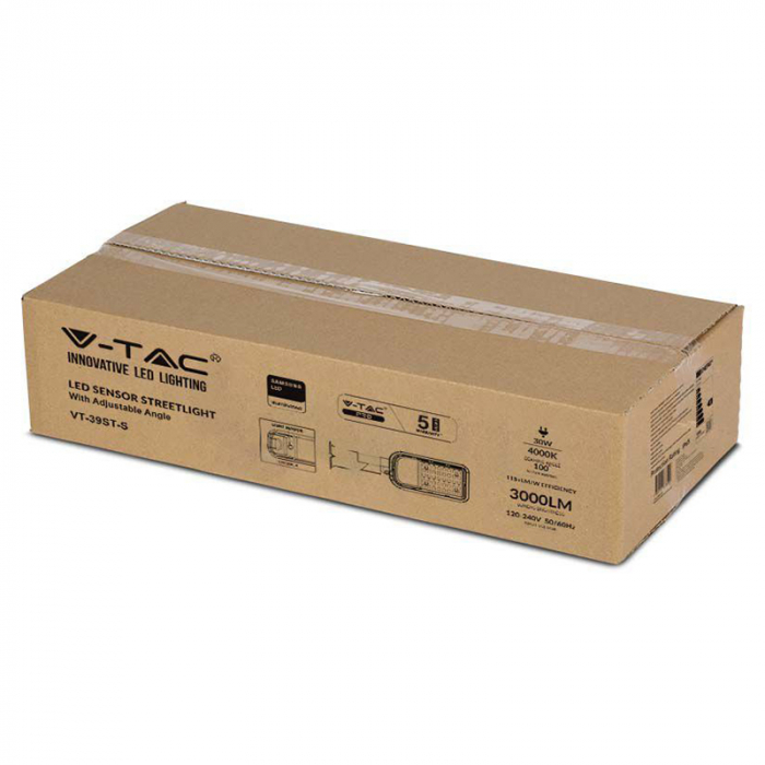 CORP ILUMINAT STRADAL SLIM LED 30W CU SENZOR 4000K CIP SAMSUNG [13]