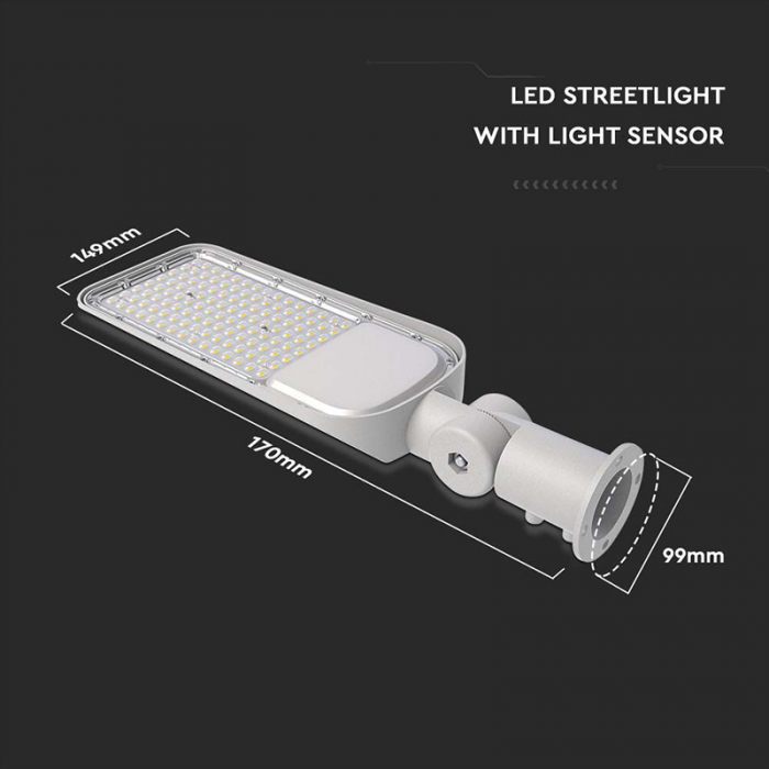 CORP ILUMINAT STRADAL SLIM LED 50W CU SENZOR 4000K CIP SAMSUNG [13]