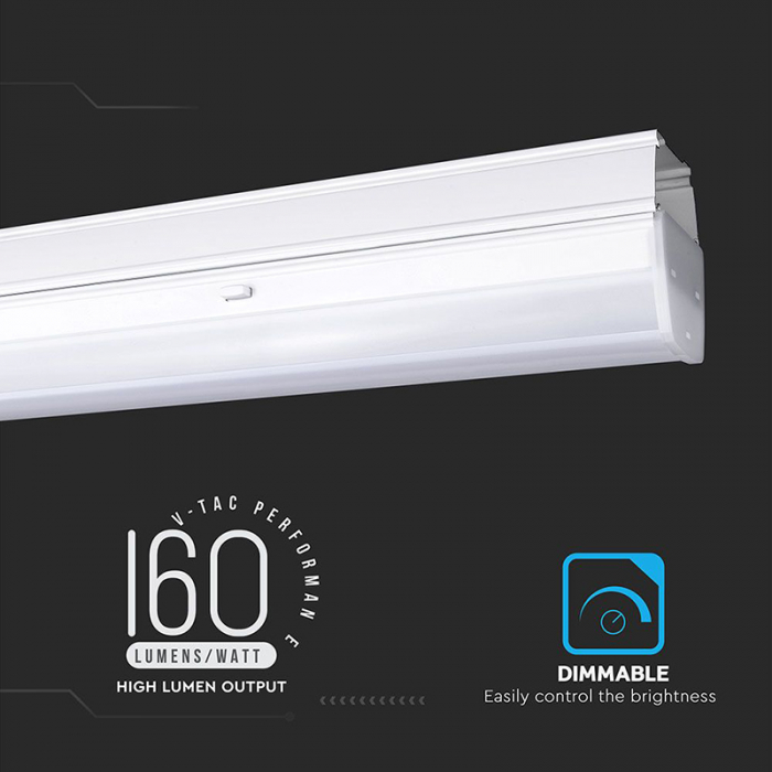 CORP LED LINEAR 50W 160LM/W 4000K ALB NEUTRU [9]