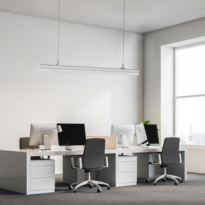 CORP LED LINEAR 50W 160LM/W 4000K ALB NEUTRU [12]
