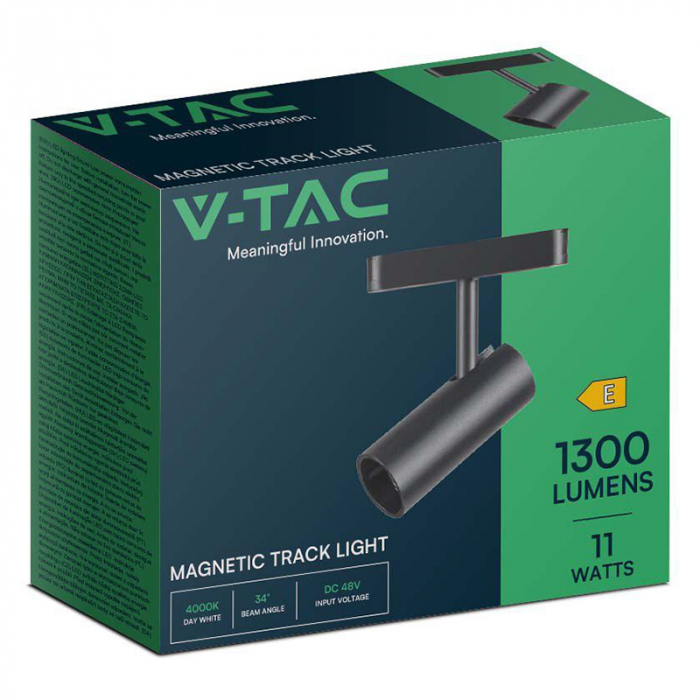 CORP LED MAGNETIC 11W 3000K - NEGRU [3]
